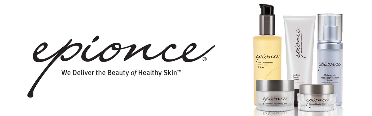 Epionce products and logo
