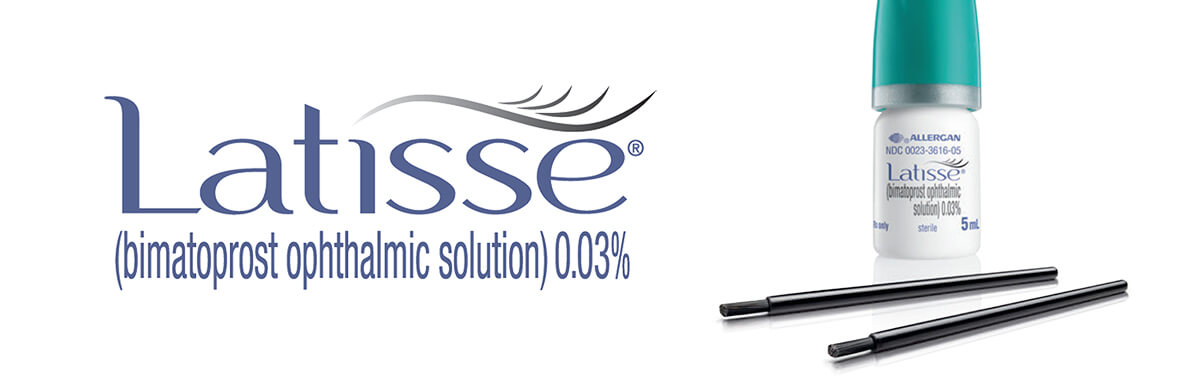 Latisse products and logo