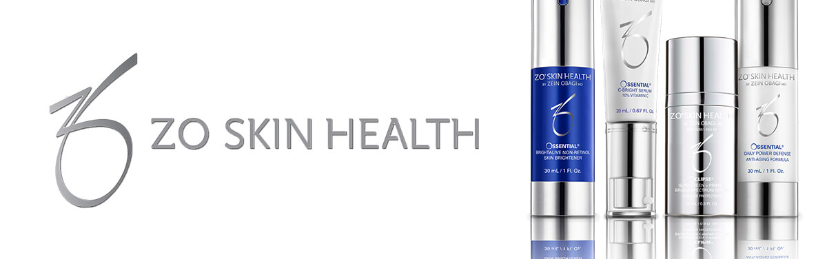 ZO Skin health products and logo