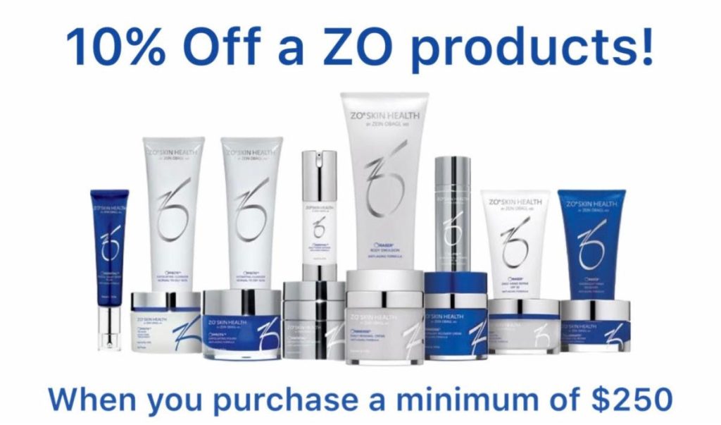 10% off ZO products